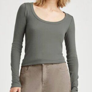 NWT Splendid Faye Long Sleeve Tee